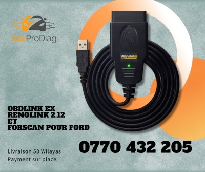 Renolink 2.12 OBDLink EX / Forscan Scanner pour FORD