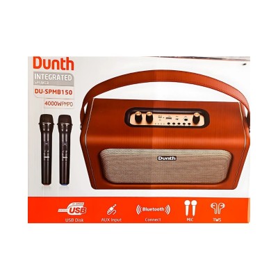 سماعات-الرأس-و-مكبرات-الصوت-haut-parleur-4000w-dunth-vintage-bluetooth-du-spmb150-دار-البيضاء-الجزائر