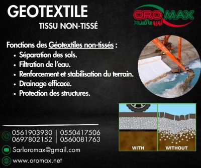 geotextile non tissé oromax