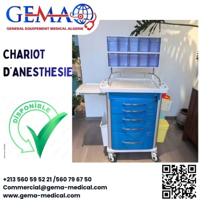 CHARIOT D'ANESTHESIE