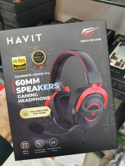 CASQUE GAMING GAMENOT HAVIT H2002E 60MM PRO