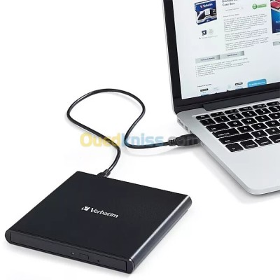 Verbatim Graveur & Lecteur Dvd Externe Dvd-Rw Usb 3.0