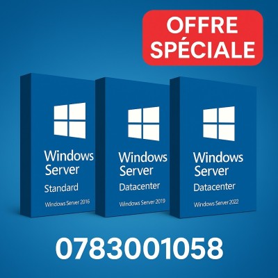 Windows Server Toutes Versions (2019 / 2022 / 2025