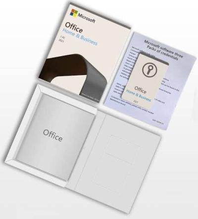 Microsoft office / windows carte et coffret spéciale entreprise 