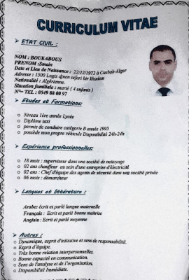 transport-chauffeurs-chauffeur-superviseur-demarcheur-birkhadem-alger-algerie