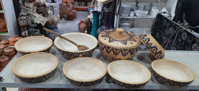 vaisselle-طقم-خشب-خالص-servis-bois-bordj-bou-arreridj-algerie
