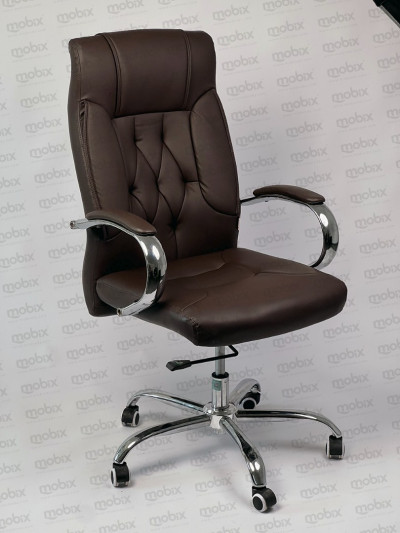 chaises-chaise-bureau-fauteil-pdg-modele-cirta-marron-cafe-de-la-marque-mobix-dz-hammedi-boumerdes-algerie