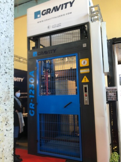 Montecharge marchandise Hydraulique Fabrication sur mesure - GRAVITY ALGERIE- interne ou externe