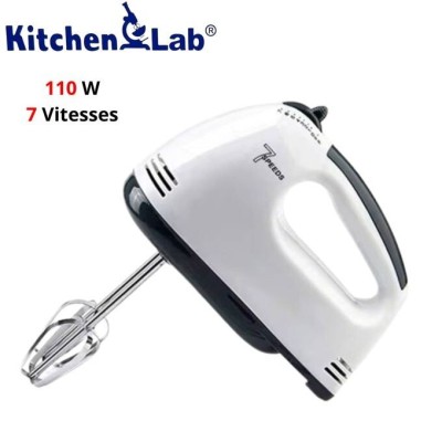 Batteur A Main Electrique KITCHEN LAB 7 Vitesses 110 Watt