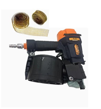 Cloueuse Pneumatique Extérieure Pour Panneaux De Revêtement Extérieur, Clôtures Et Terrasses Bois