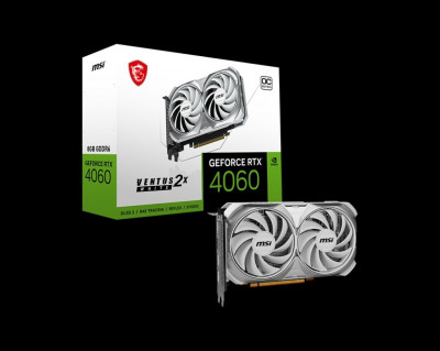GeForce RTX 4060 VENTUS 2X WHITE 8G OC