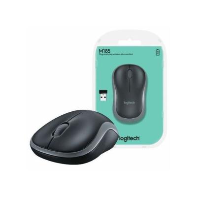LOGITECH SOURIS M185 GRISE (SANS FIL)