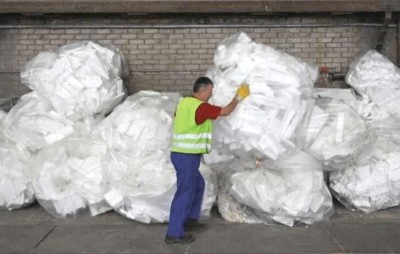 Déchet polystyrène فتات البوليستيران