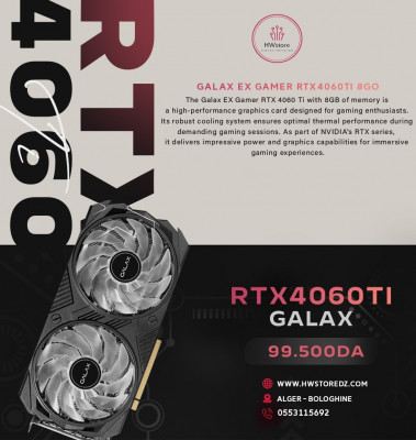 GALAX EX OC RTX 4060 Ti 8GO 