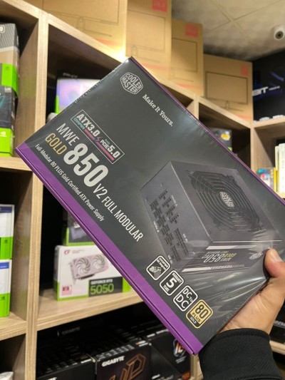 COOLERMASTER MWE V2 850W 80+GOLD FULL MODULAIRE ATX3.0 PCIE5.0