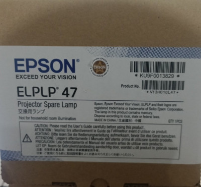 LAMPE POUR DATASHOW EPSON ELPLP 47 REF *V13H010L47