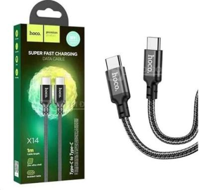 CABLE TYPE-C TO TYPE-C HOCO X14