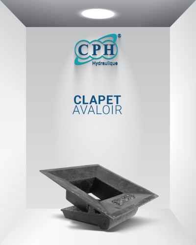 CLAPET AVALOIR EN FONTE