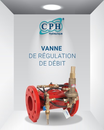 VANNE DE RÉGULATION DE DÉBIT