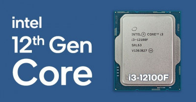 Intel Core i3-12100F (3.3 GHz / 4.3 GHz) Tray