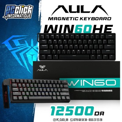 لوحة-المفاتيح-الفأرة-aula-win-60he-magnetic-switch-keyboard-أولاد-يعيش-البليدة-الجزائر