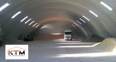 Charpente autoportante, hangar autoprtant, couverture autoportante