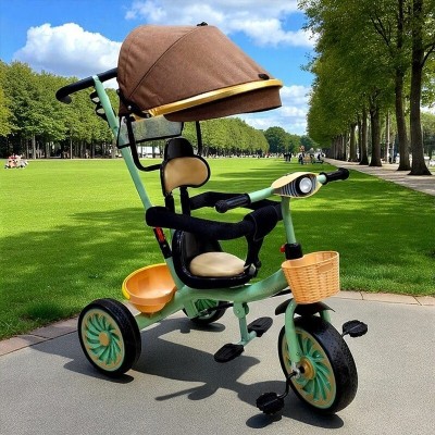 tricycle, vélo poussette 3en1 de luxe pour enfant