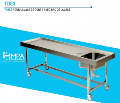 medical-table-pour-lavage-corps-avec-bac-de-mekla-birtouta-bir-el-djir-tizi-ouzou-alger-oran-algerie