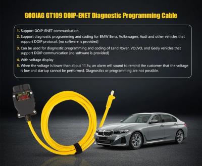GODIAG GT109 Câble DOIP-ENET BMW MB VW AUDI utilisé à OHP Enet Bimmercode pour MLB MQB