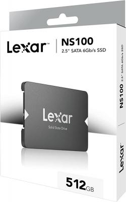 SSD Lexar NS100 512Go SATA III