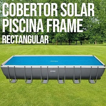 Intex Bâche solaire pour Ultra Frame rectangulaire 732 x 366 cm,