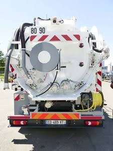  Camion Débouchage de canalisations vidange de fosse septique nettoyage de regard