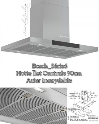 hottes-ilot-centrale-90cm-bosch-siemens-mansourah-tlemcen-algerie