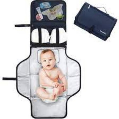 Sac à langer avec tapis intégré pour changé bébé  avec différents compartiments