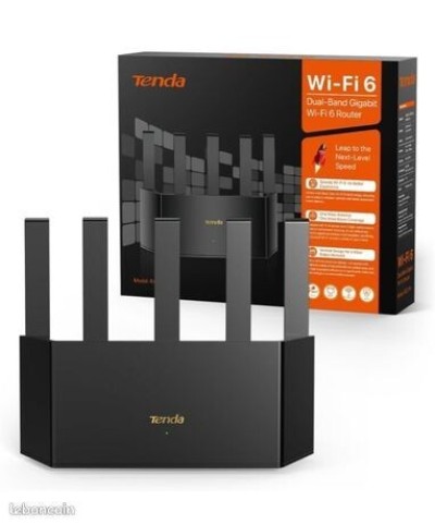 ROUTER TENDA WI-FI 6 DUAL-BAND GIGABIT