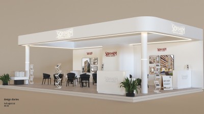 Conception Sur Mesure de Stands d'Exposition 3D Professionnels - design diaries