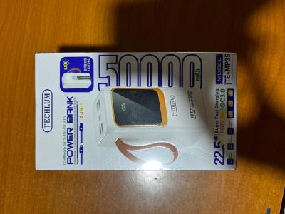 POWER BANK TECHLUM TE-MP35 22.5W 50000MAH