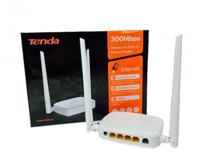 MODEM ROUTEUR WIFI TENDA D301 v4 300Mbps ADSL2+ 