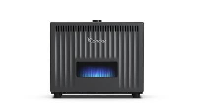 chauffage Radiateur à Gaz FAVEO Condor  12 KW  Détecteur CO  Noir CRG812FS