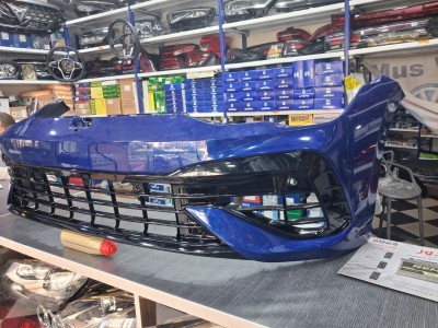 Pare-chocs Volkswagen Golf 8 R sport bleu couleur d'origine 