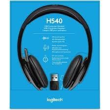 Casque Logitech H540   Corded Stereo Black  USB