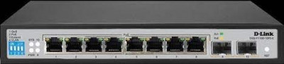 Switch 10-Ports Gigabit  PoE DGS-F1100-10PS-E Longue Dist