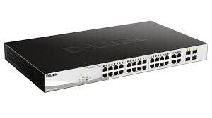 Switch 24 ports GIGA  PoE + 4p SFP Dlink  DGS-1210-28 P