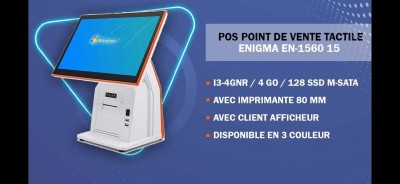 PC DE CAISSE POS TACTILE I5 AVEC IMPRIMANTE TICKET