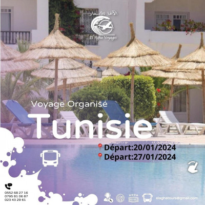 Voyage organisé TUNISIE Hammamet