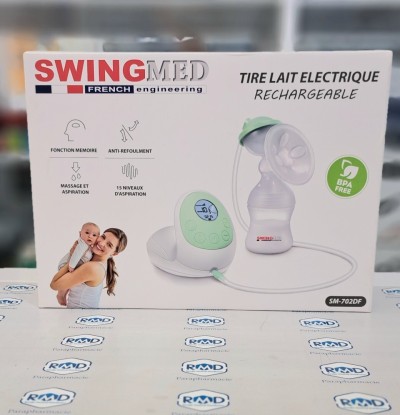 Tire lait électrique massage et aspiration rechargeable Swing Med 
