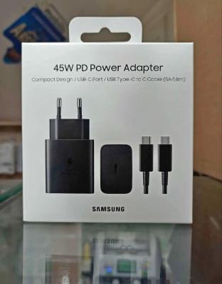 Samsung - Adaptateur USB-C (avec C to C câble 1.8m) - noir - (45W) - Drone  Parts Center