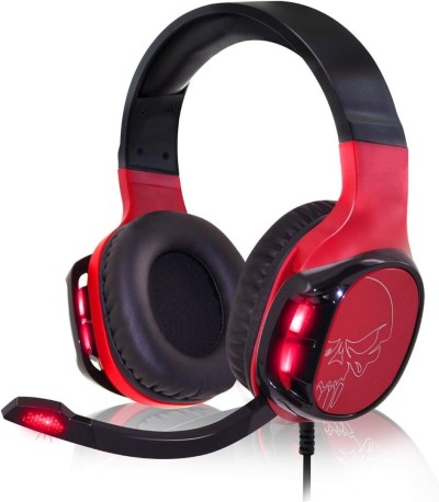 Spirit Of Gamer  ELITE-H60  Casque Rouge Audio Pro Gamer Multiplateforme PC / PS4 / Xbox One