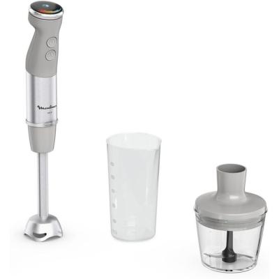 Moulinex Quickchef+ Bras Mixeur avec Lames Powelix, 1000W, Silencieux, 20 vitesses, Turbo, DD672B10