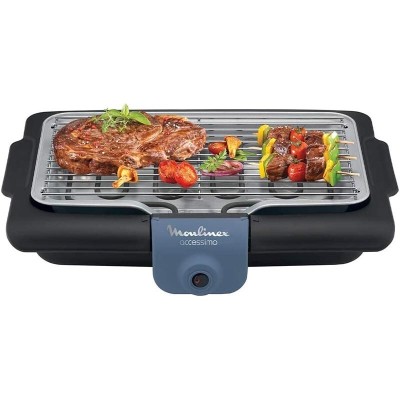 Moulinex BBQ Electrique Accessimo, Barbecue de Table, Grille Amovible, 2100 W - BG134812